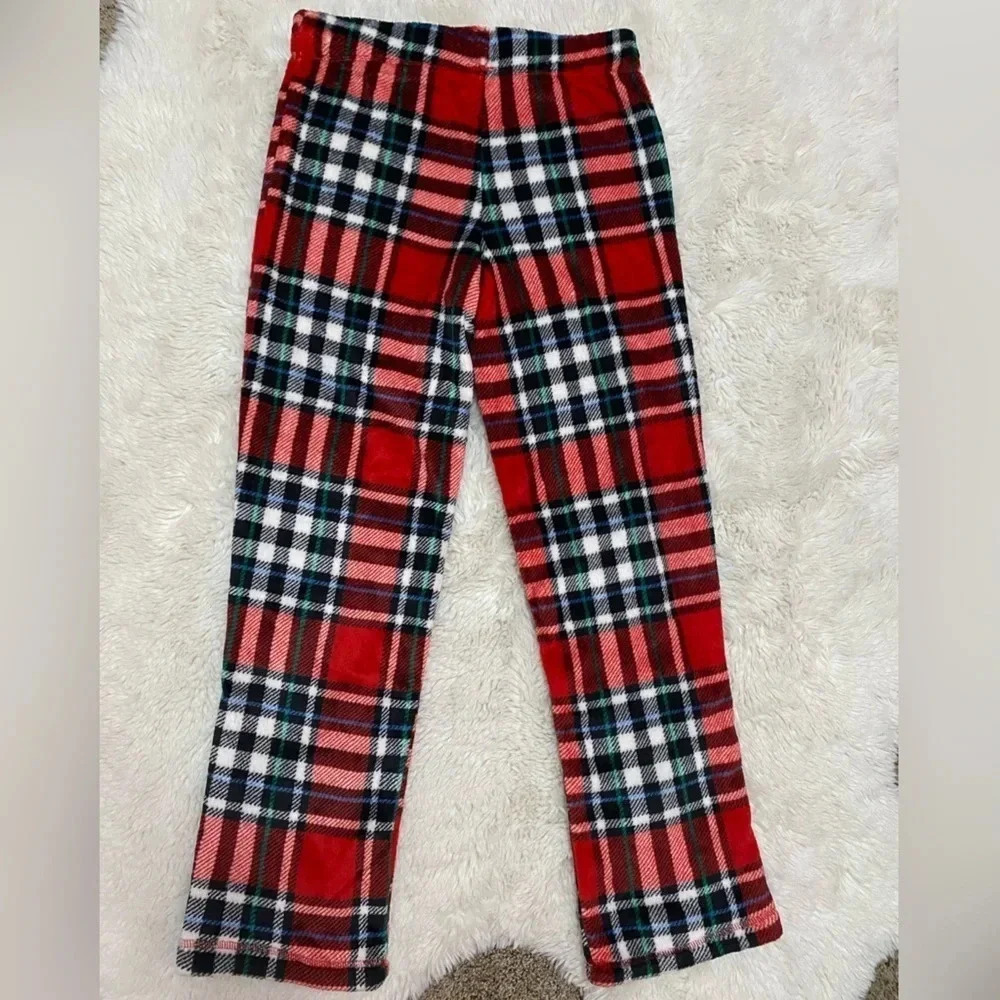 Secret Treasures Sleepwear Pants plaid plush pajamas bottoms size small - Picture 4 of 6
